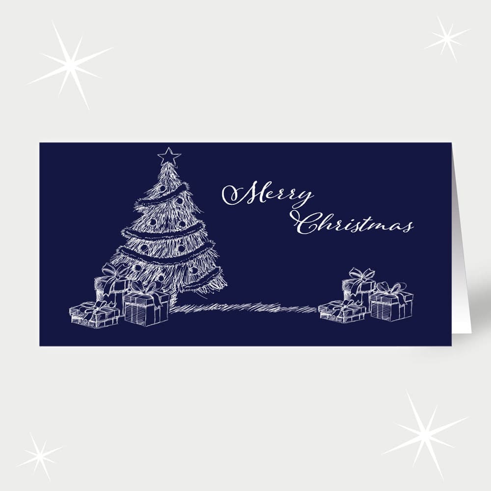 Skizzierter Festbaum