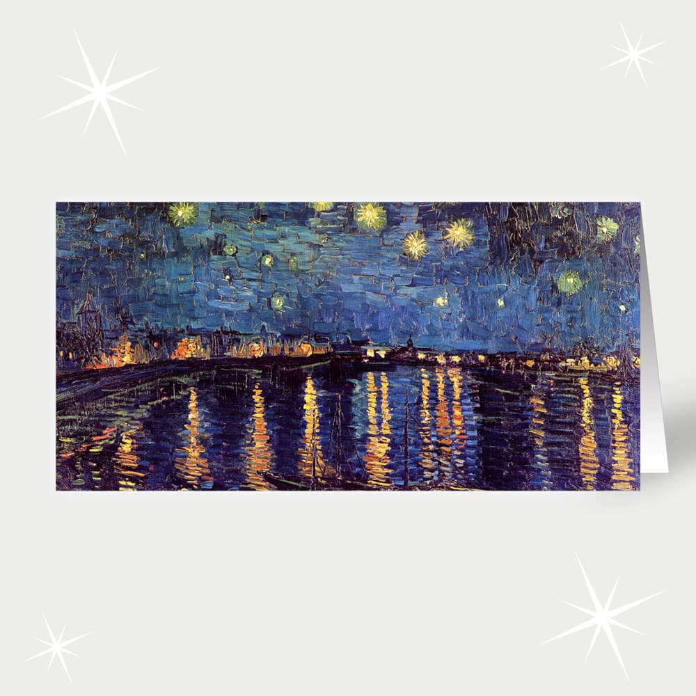 Vincent van Gogh · Starry night over the Rhone