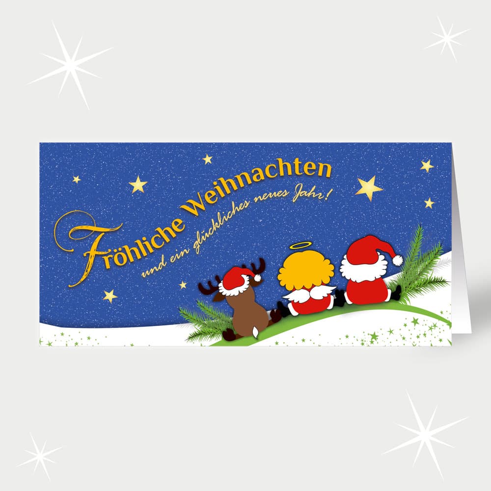 Fröhliche Weihnachtsboten