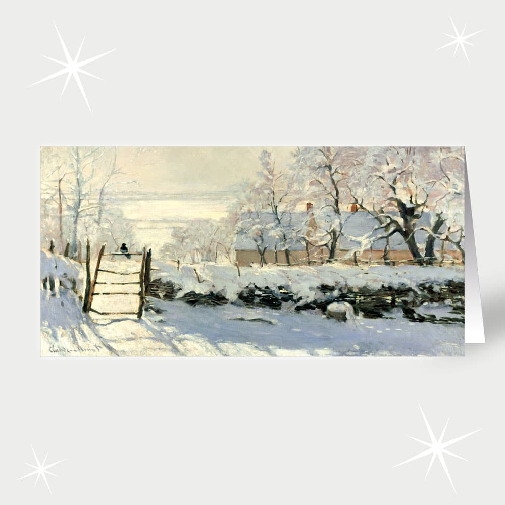 Claude Monet - The Magpie