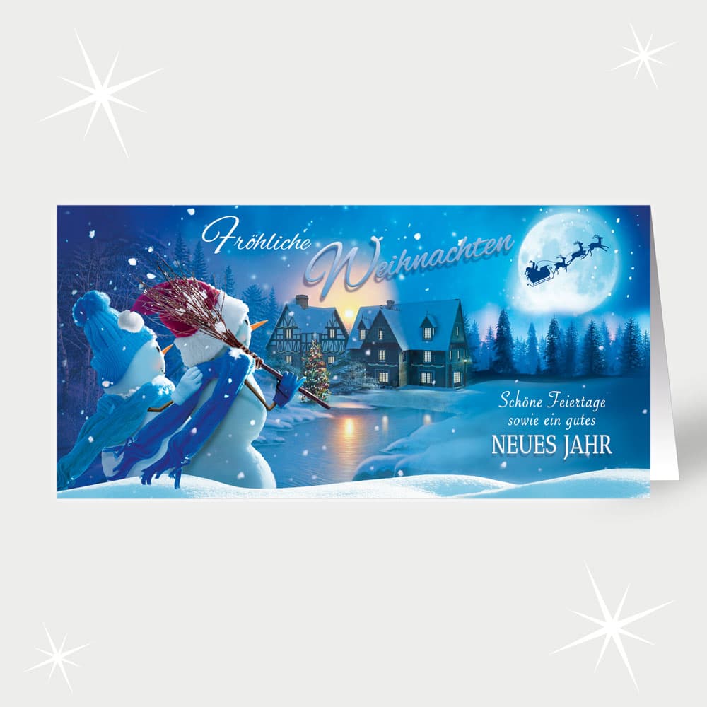 Schneemann-Reise