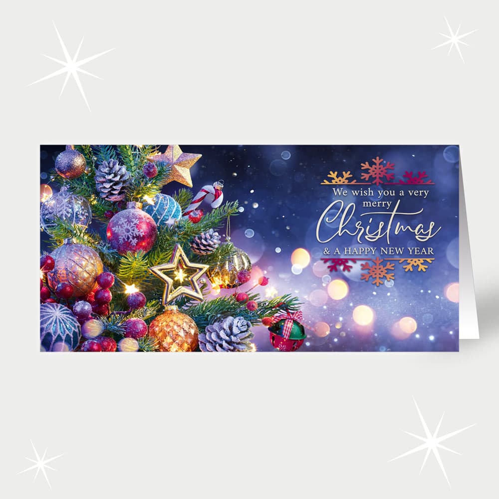 Bunter Baumschmuck