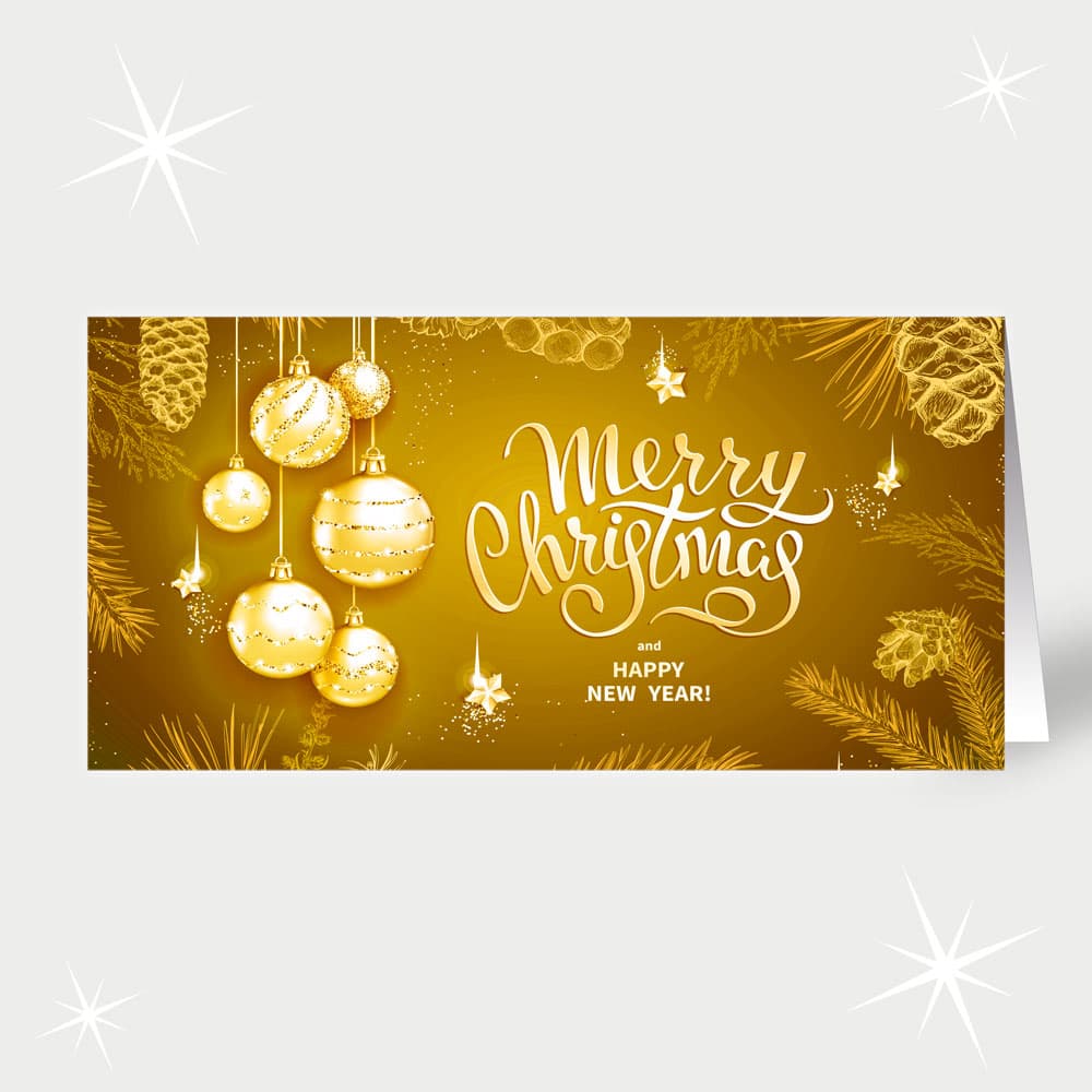 Glitzernde Christmas-Wünsche