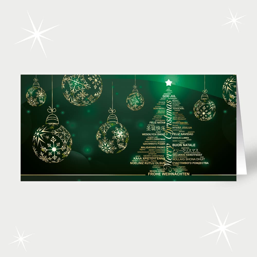 Internationaler Weihnachtsbaum