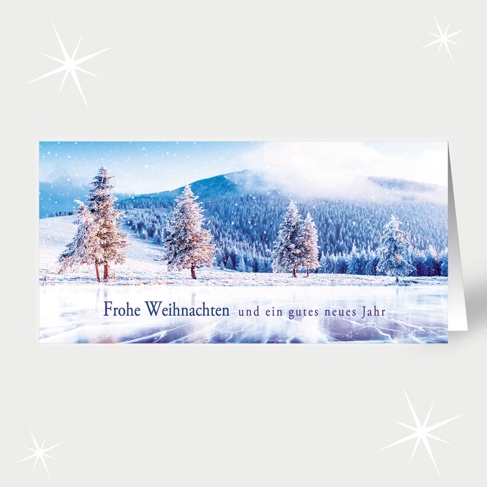 Verheißungsvolles Winterpanorama