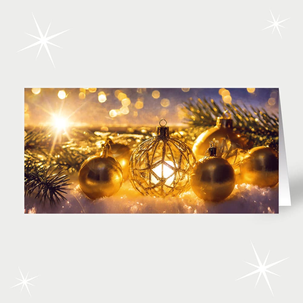 Goldene Kugelpracht