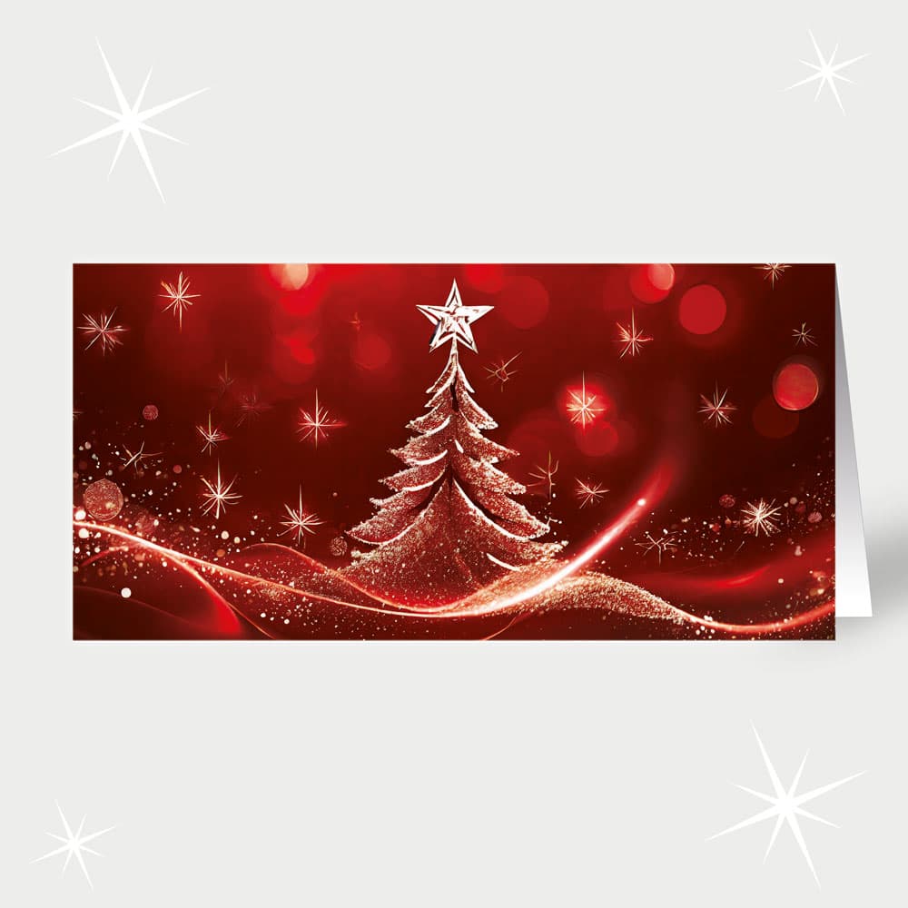 Fantasievoller Weihnachtsbaum