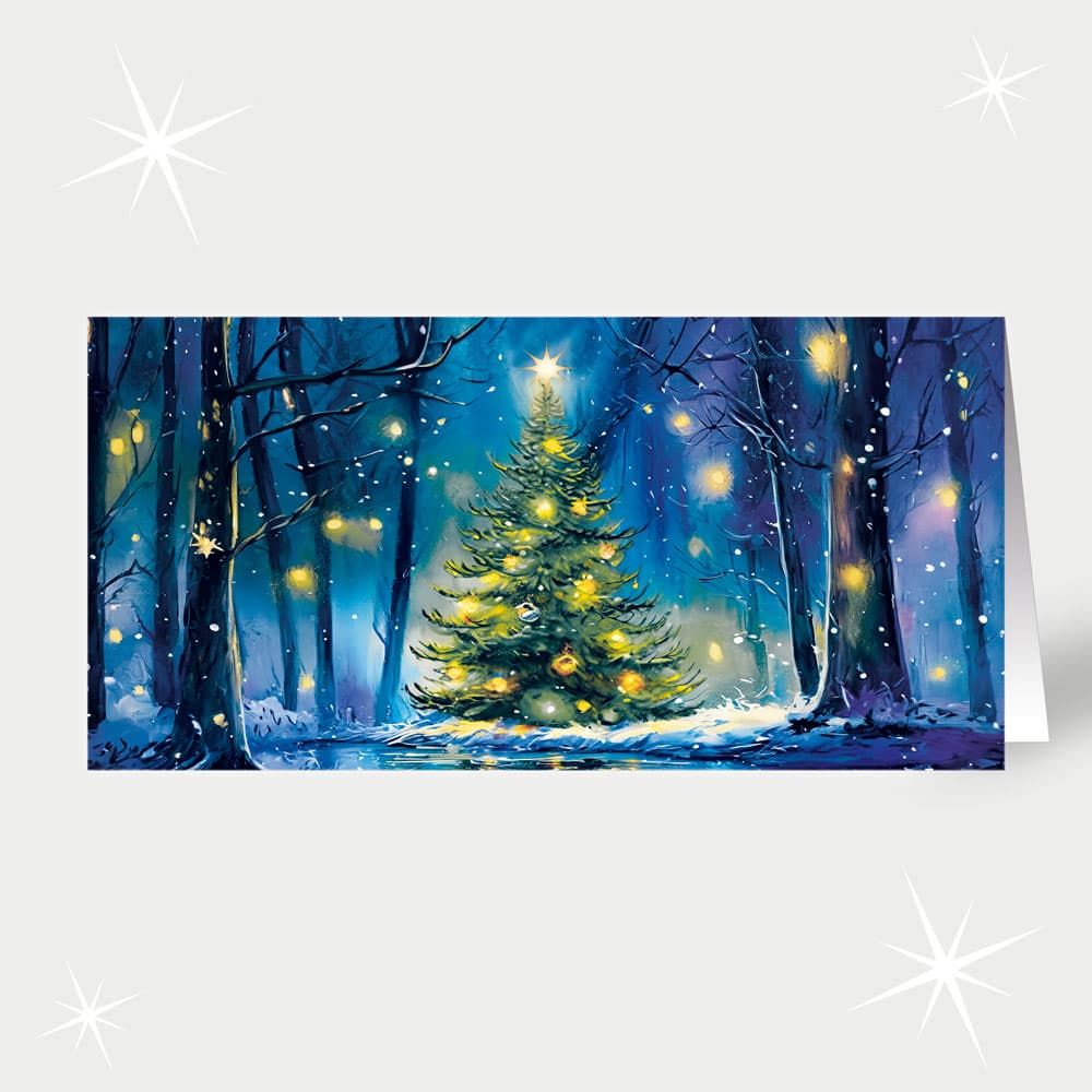 Leuchtendes Wintermärchen