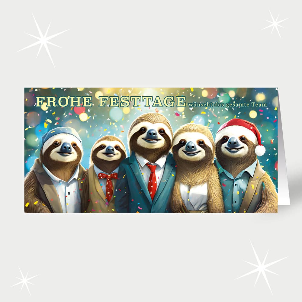 Strahlende Teamarbeit