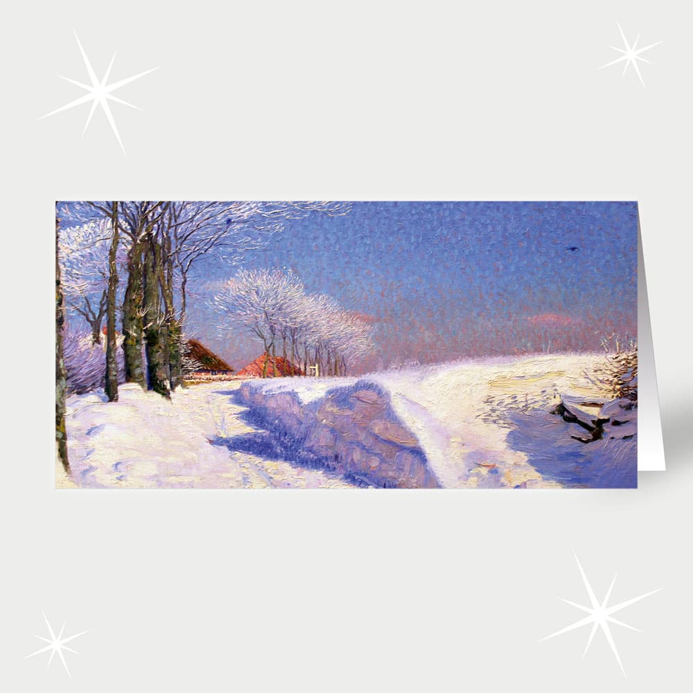 Hans Olde / Winter in Seekamp (1898)