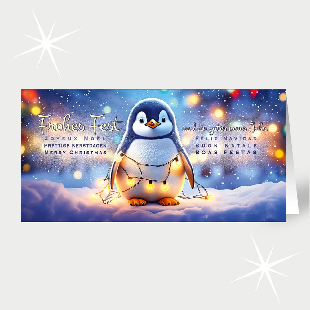 Weihnachtspinguin