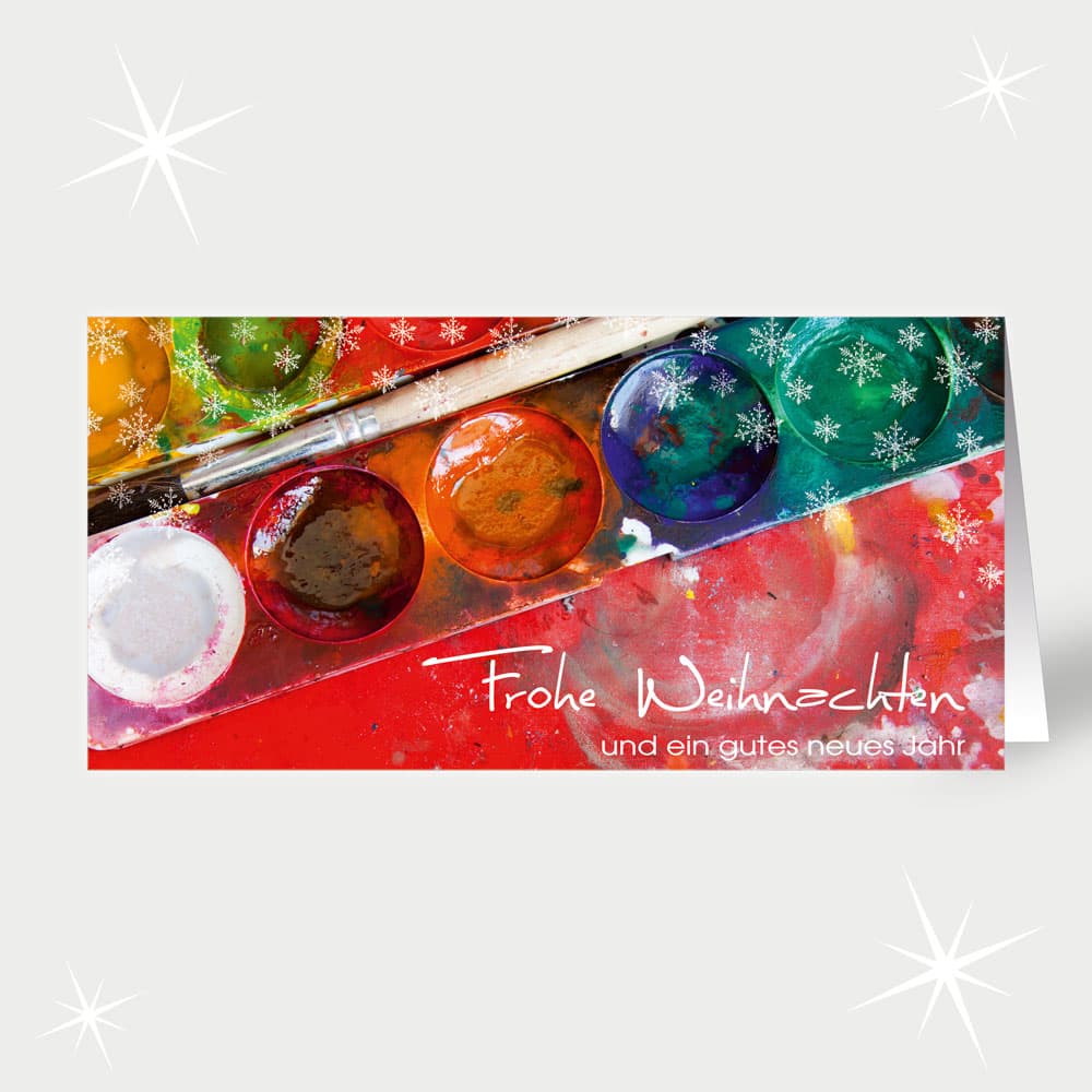 Farbenfrohe Weihnachten