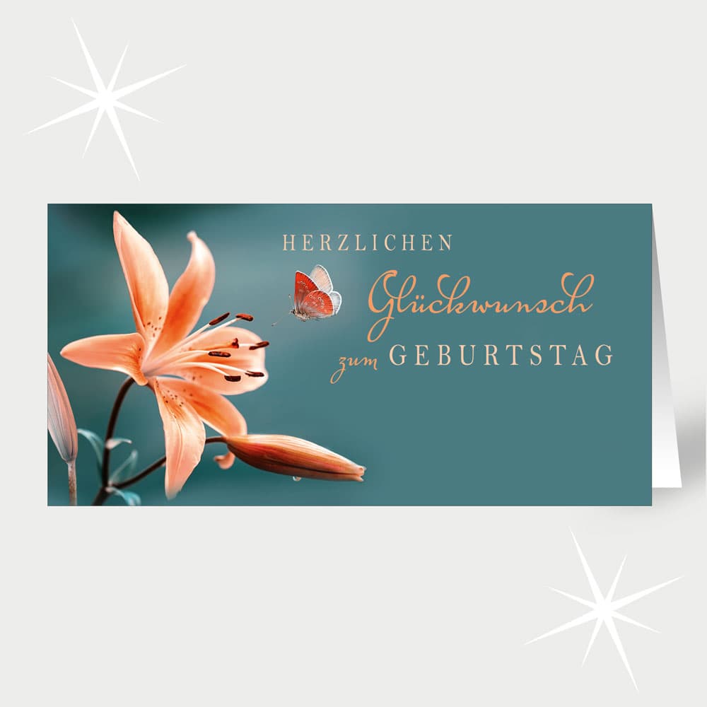 Pfirsichfarbene Lilie