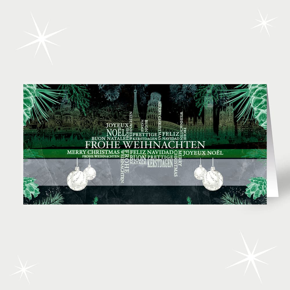 Weihnachtliche Weltstädte