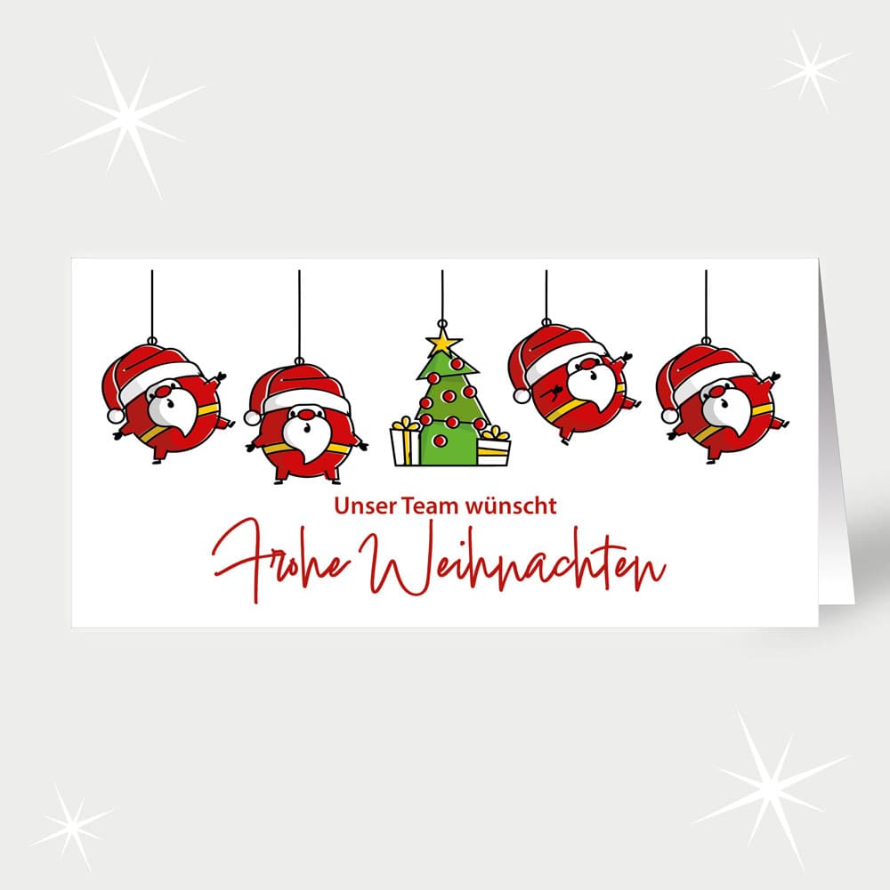 Singende Weihnachtskugeln