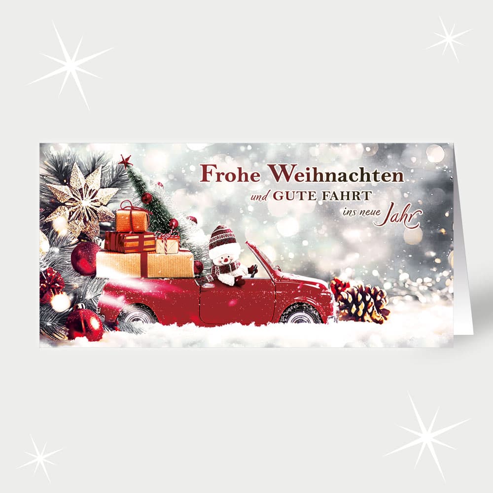Schneemann-Glücksfahrt