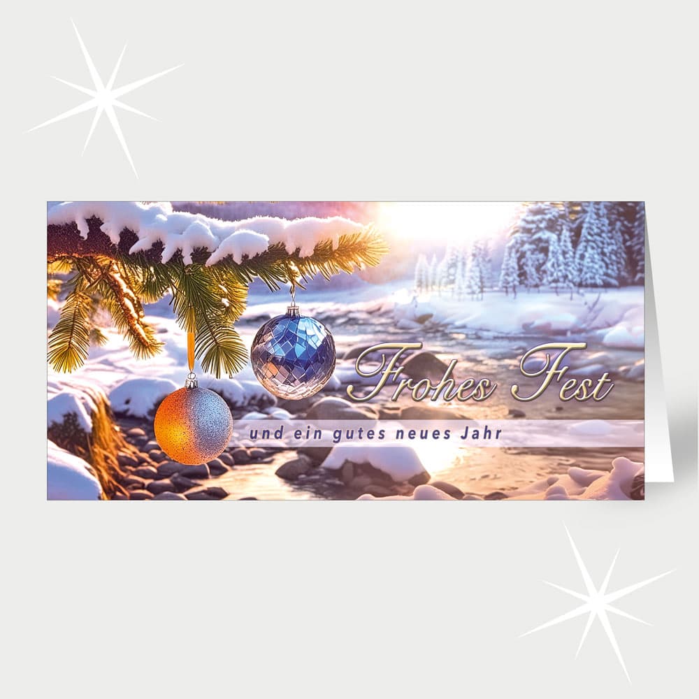 Weihnachts-Fluss