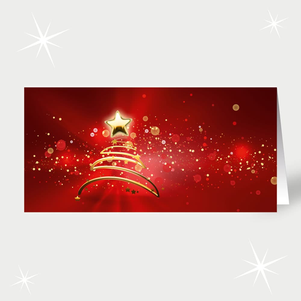 Rotes Weihnachtsfeuerwerk