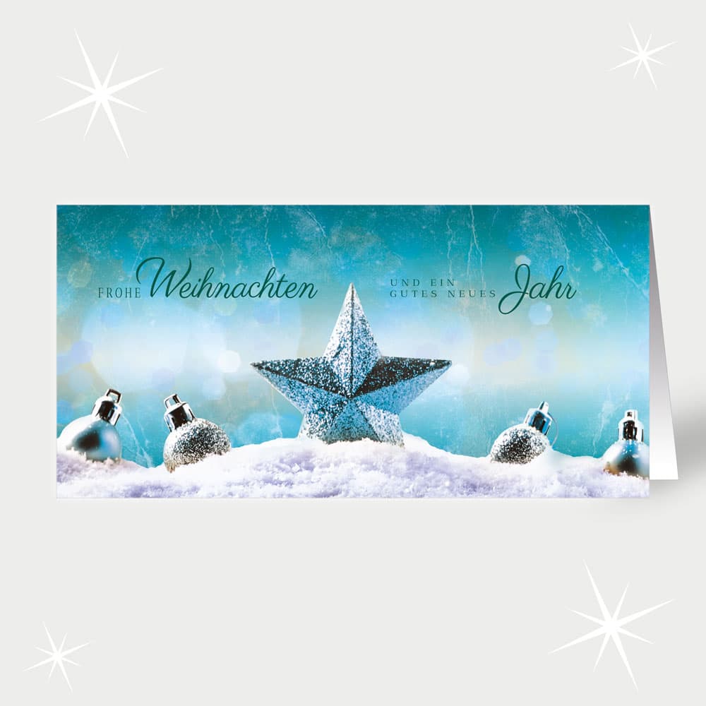 Sterngrüße im Schnee