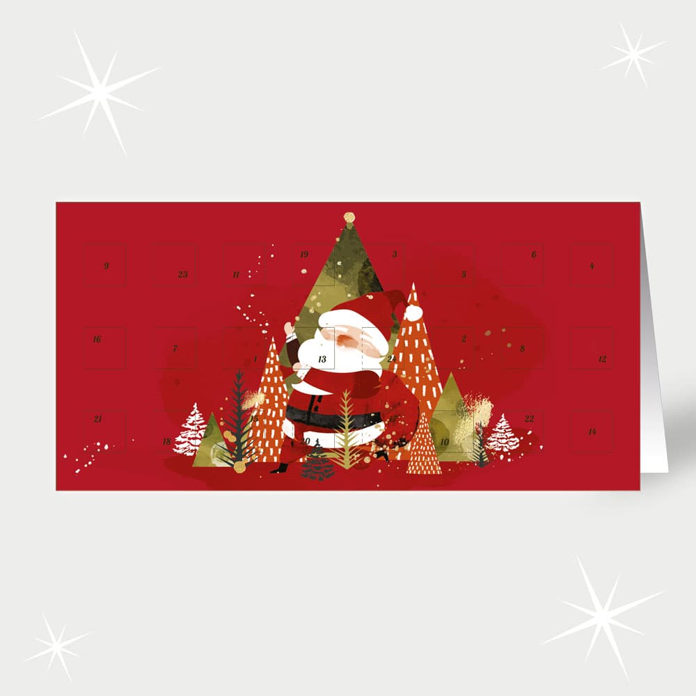 Weihnachtsmann-Adventzauber