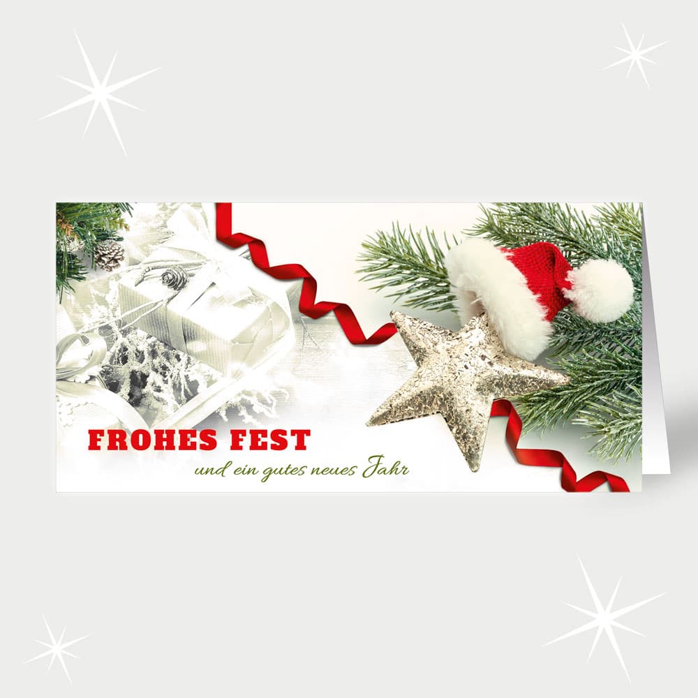 Funkelnder Weihnachtsstern