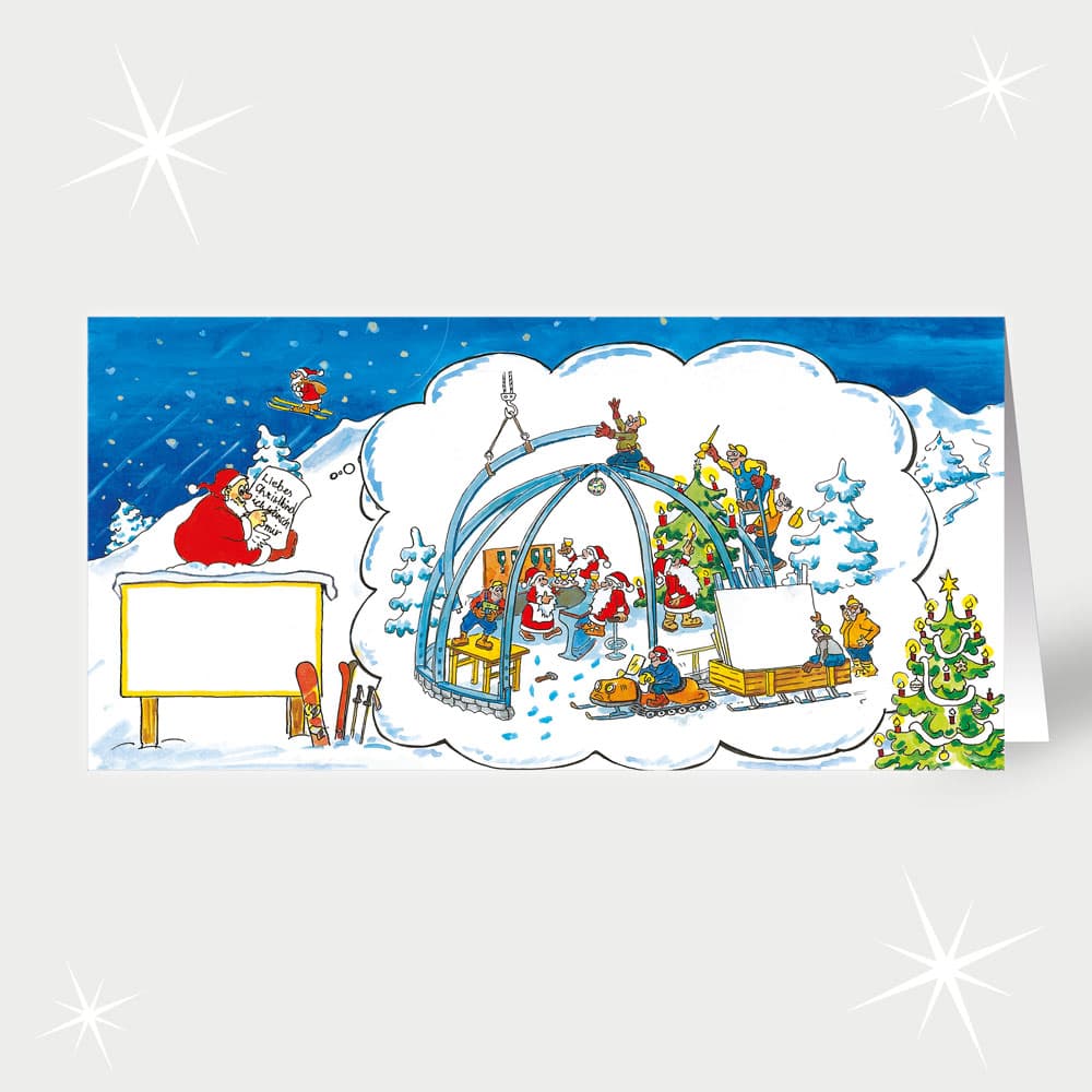 Metallschlosser Weihnachtsfeier unter der Stahlkuppel