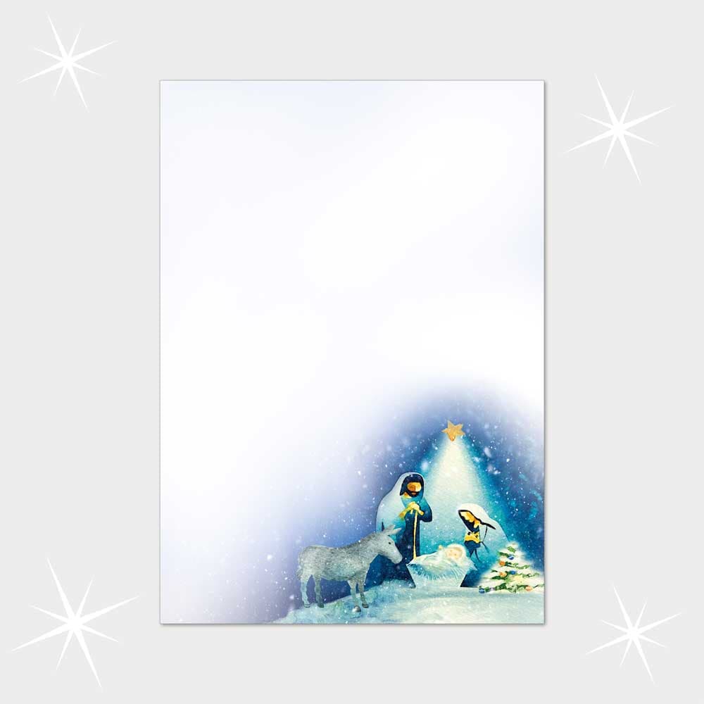Heilige Nacht im Schnee