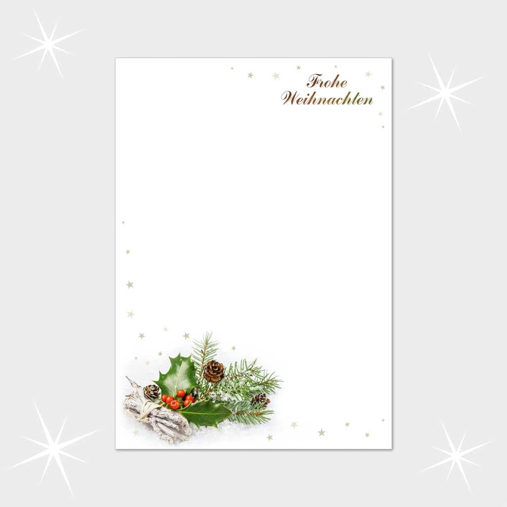 Wintergesteck mit Ilex